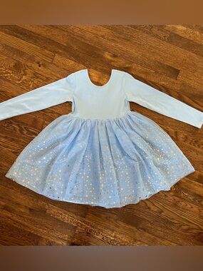 NWOT Long Sleeve Shimmer Tulle Dress